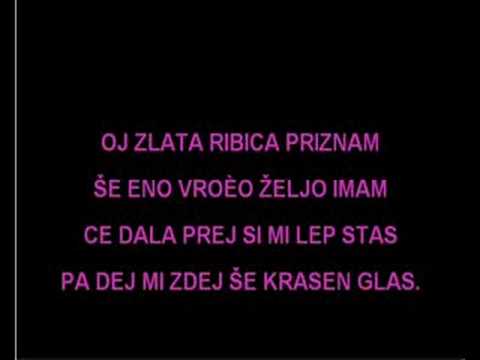 Karaoke - Adi Smolar - Zlata Ribica