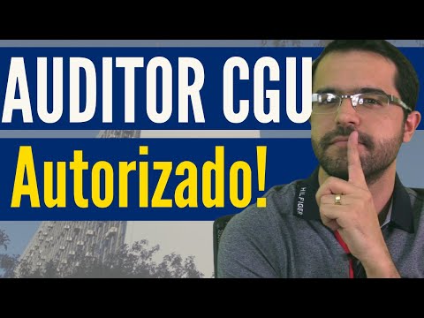 Concurso Auditor e Técnico CGU Autorizado