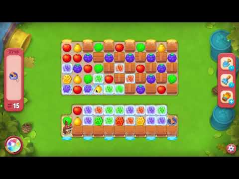 Gardenscapes hard level 2740 17 moves no boosters