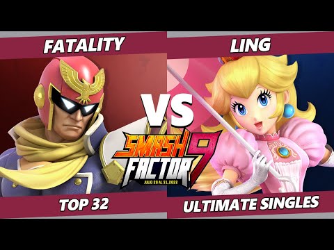 Smash Factor 9 - Fatality (Captain Falcon) Vs. Ling (Peach) SSBU Ultimate Tournament