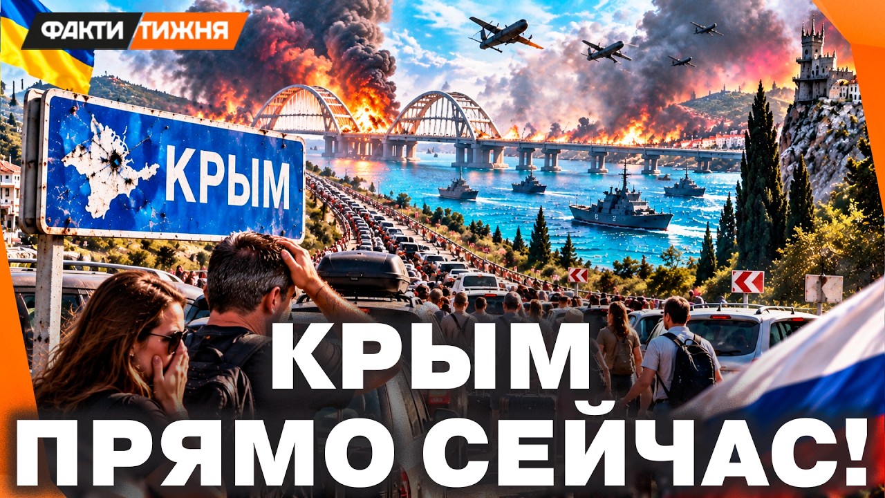 ⚡ ПАНИКА В КРЫМУ! Полуостров В ИЗОЛЯЦИИ. Украина БЛИЖЕ К ДЕОККУПАЦИИ? Что СЕЙ