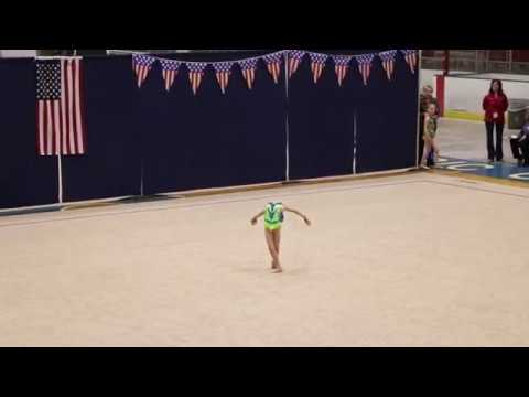 USA Gymnastics OPEN. Lake Placid, NY. Natasha Furman. Ball. Level 5. 3d Place.