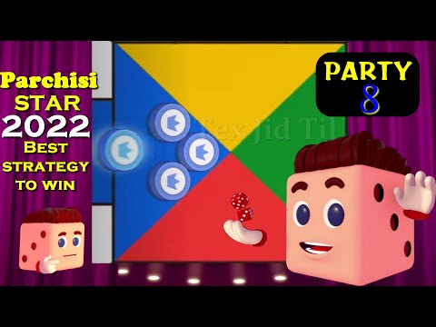 Parchisi STAR PARTY-8 Best strategy to win
