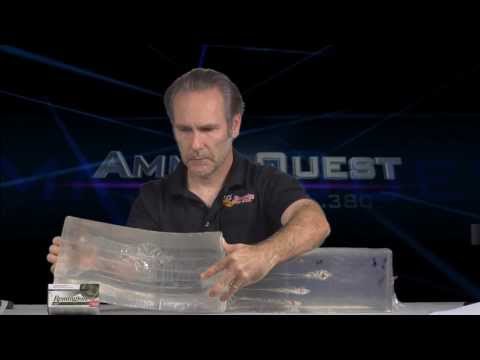 Ammo Quest .380 ACP - Remington UMC test in Taurus TCP using ClearBallistics gel