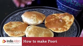 Easy steps to make Poori / How to make poori