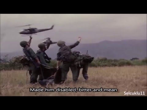 Vietnam War Footage compilation - "War" by Edwin Starr (captions)