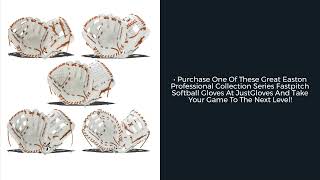 Video thumbnail: Easton Professional Collection 11.5" Fastpitch Softball Glove: PCFP115