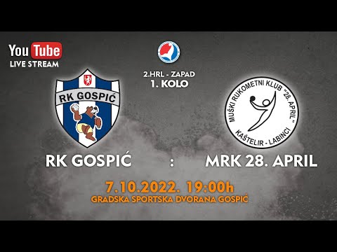 23-24 RK Gospić - MRK 28. April - 1. kolo (07.10.2023.)