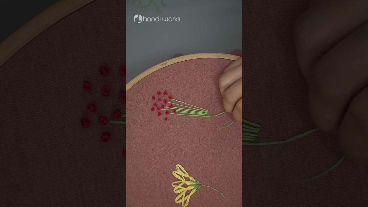 Easy Flowers #embroidery