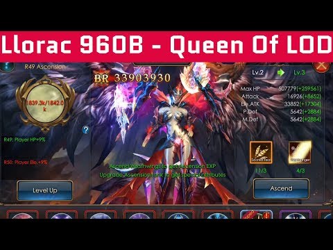 960B Llorac - Character Overview - Queen Of Lod - Legacy of Discord