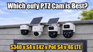 eufy PTZ (Pan-Tilt-Zoom) Cameras Compared - Which One Should