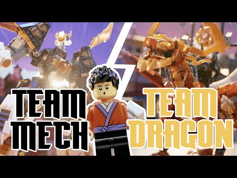 TEAM MECH ⬆️ OR TEAM DRAGON?! 🐉 | NINJAGO SPORTS TV EXCLUSIVE | THIS IS HUGE!