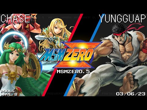 MSM:ZERO.5 - Chase (Palutena, Pyra/Mythra) Vs. YungGuap (Ryu) - SSBU - Pools Wave B