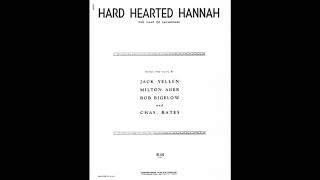 Hard Hearted Hannah (1924)