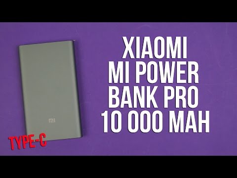 Обзор Xiaomi Mi Power Bank Pro (10000