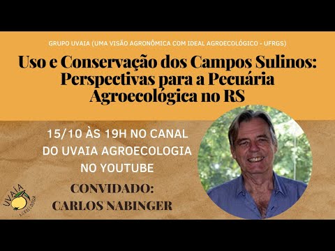 Uso e Conservação dos Campos Sulinos: Perspectivas Para Pecuária Agroecológica no RS