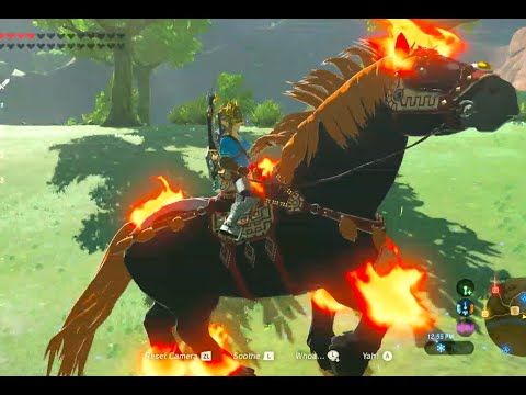 Riding Fire Horse (a powerful weapon, glitch)