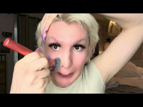 Diário da Romagaga- Testando a make da Kryolan,fiquei impressionada 😅 😨