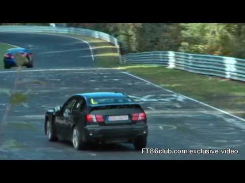 Subaru s 086a Sport Coupe Caught Running N rburgring