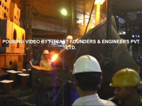 Pouring video by Fitcast Founders & Engineers Pvt.Ltd.(INDIA)