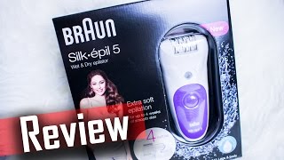 Silk-Epil 5 WET & DRY Epilierer von Braun| REVIEW | Mel @ Home