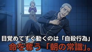 健康のつもりが命取り？朝起きてすぐの「あの行動」が一生の不覚に…「間違った朝の習慣」