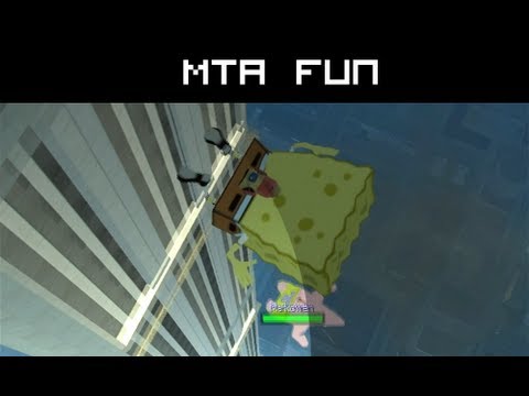 MTA | Spongebob & Patrick parachuting