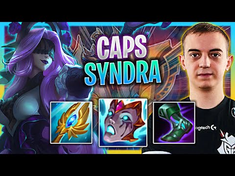 CAPS BRINGS BACK SYNDRA! G2 Caps Plays Syndra Mid vs Sylas!  Season 2023