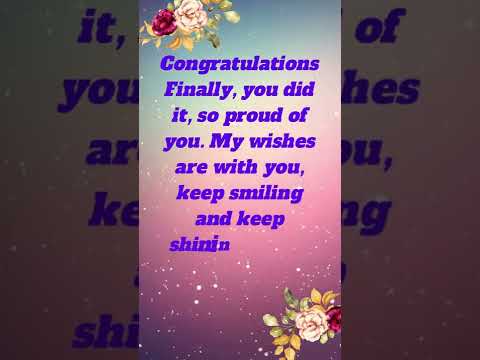 congratulations |  Success |Congratulations status | #shortsfeed #shorts #ytshorts #statusvideo
