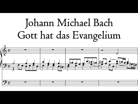 J.M. Bach - Gott hat das Evangelium - Engler Organ, Krzészow, Hauptwerk