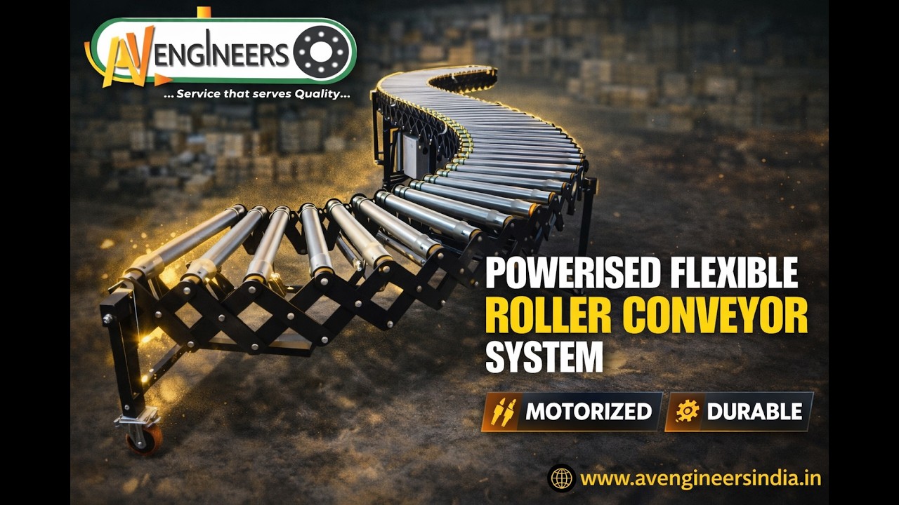 Unleashing Efficiency: The Powerised Flexible Expandable Roller Conveyor System Explained