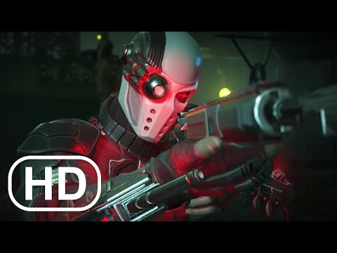 Deadshot Shoots and Flash - JUSTICE LEAGUE Fight Scene Cinematic - Injustice 2