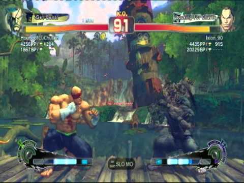 SSF4AE 2012 HoundOfCuChulain (Sagat) vs Ixion_90 (Dan) 4
