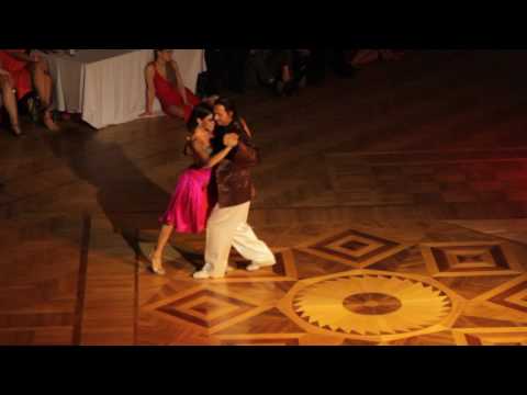  a  dance  to  the  tango  "  El Recodo  "  by  Rodolfo Biagi  at  White Nights tango festival  in  2012
