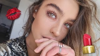 Getting ready with Sommer Ray!