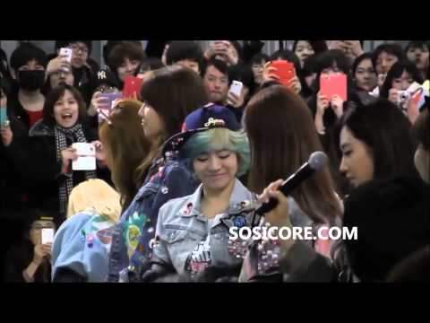 130126 Hyoyeon (& Jessica) @ IGAB Fansign [Fancam remix]