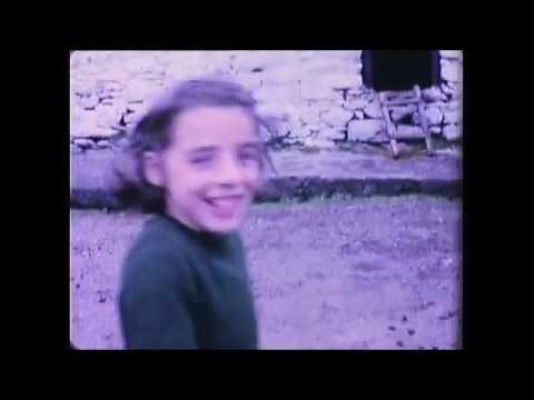 Keatings' yard & watching football final c 1964