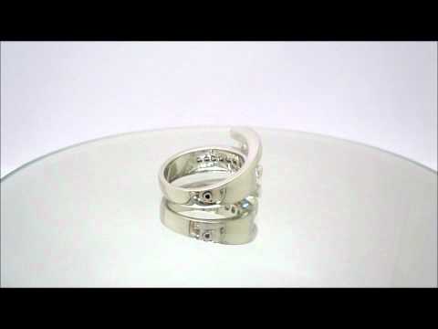 ROUND PRINCESS TENSION DIAMOND ENGAGEMENT RING 1.72CTTW - KNR INC - 637