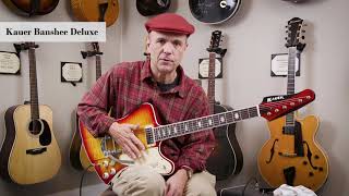Video thumbnail for Kauer Banshee Deluxe by DHR Guitar Experience
