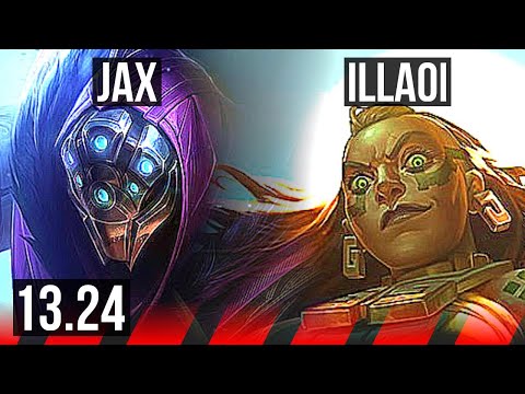 JAX vs ILLAOI (TOP) | 6 solo kills | BR Master | 13.24