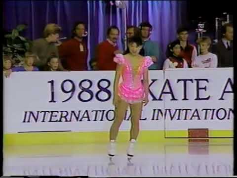 1988 Skate America - Exhibition - Midori Ito JPN