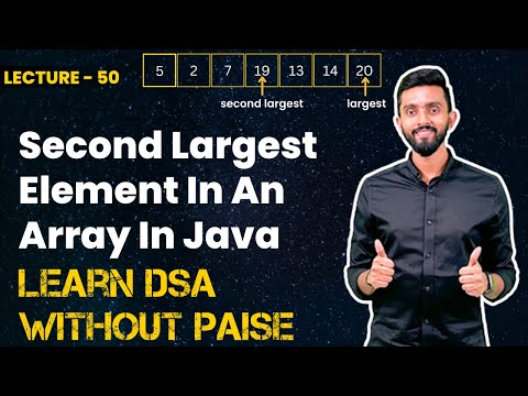 Second Largest Element In An Array In Java Shorts Java Trending Programming