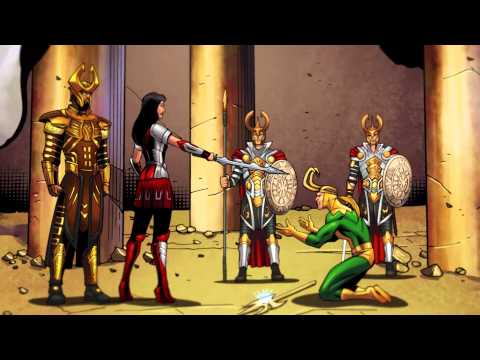 Marvel Heroes - Loki Defeated