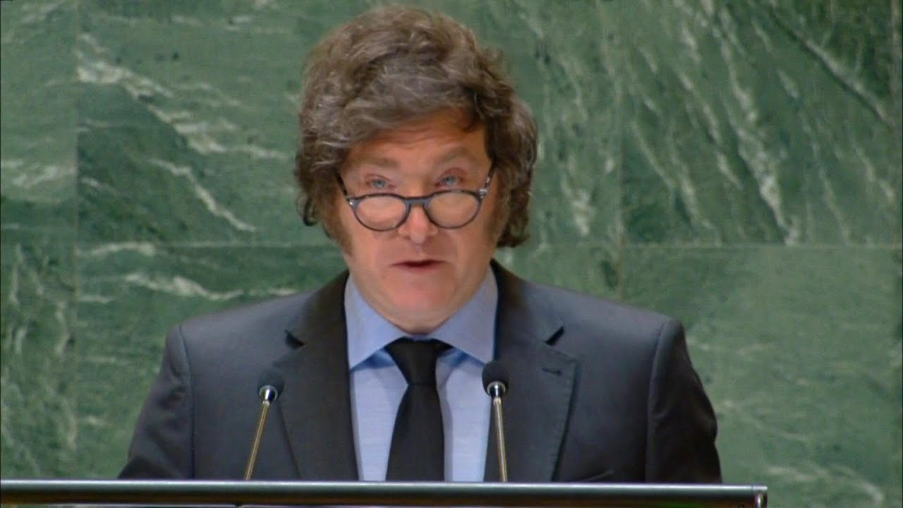 Presidente argentino denuncia "agenda ideológica" da ONU e rejeita "Pacto para o Futuro" | AFP