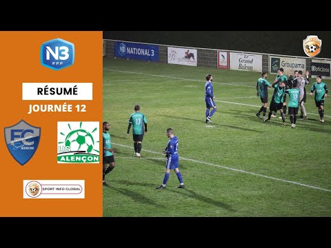 RÉSUMÉ NATIONAL 3 : FC SAINT-LÔ MANCHE  -   US ALENCON (1- 5)