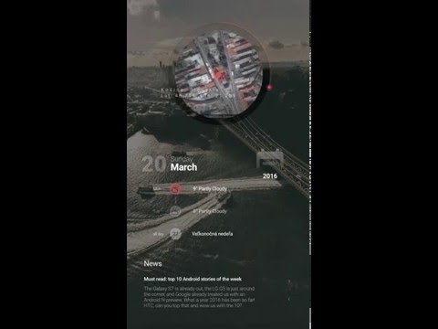 City Life Theme for KLWP Video