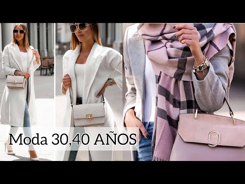 CÓMO COMBINAR JEANS DE MODA 2021-22 OUTFITS EN TENDENCIA PARA OTOÑO INVIERNO Looks MUJER MODERNA