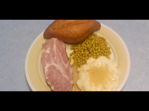 Ham Gravy and Ham for Dinner