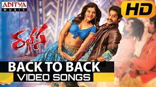 Rabhasa Video Songs Back To Back - Jr Ntr Samantha