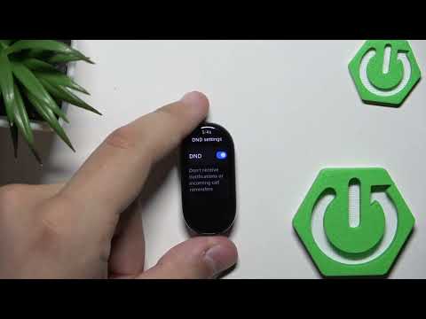XIAOMI Smart Band 10 – How to Enable Do Not Disturb Mode